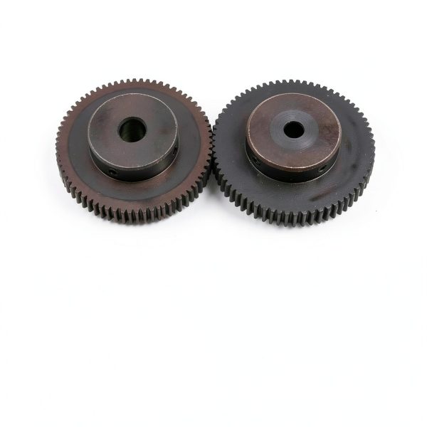 Miter Gears 1M 80 Teeth Carbon Steel 20mm Bore - Gfpql Industrial-2