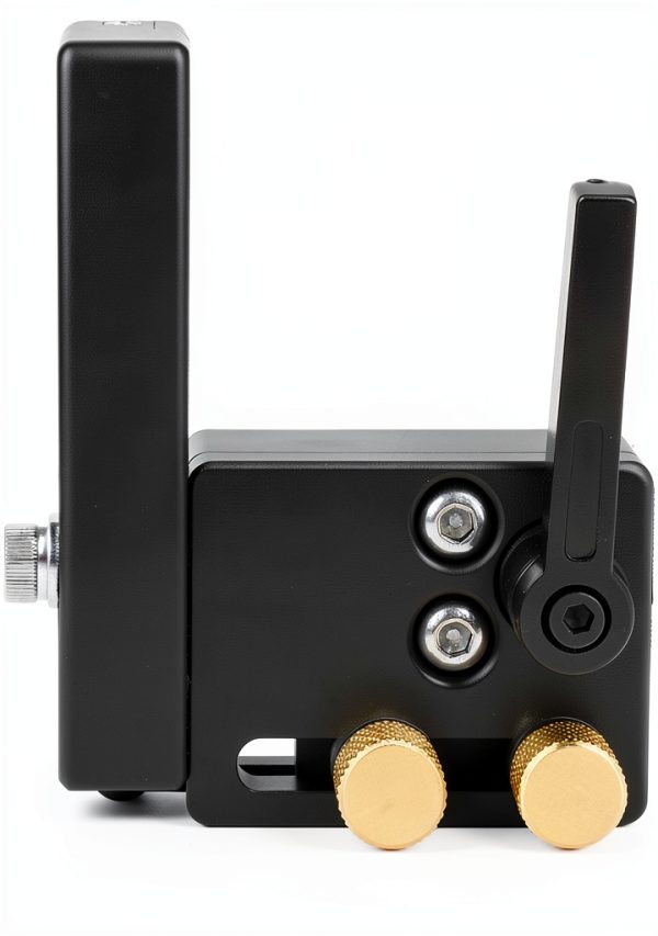 Tyenaza 2PCS Slot Track Stopper, Left Right Miter Track Stop Woodworking Positioning Limiter Slot Track Stopper-3
