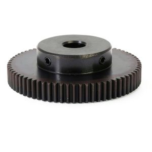 Miter Gears 1M 80 Teeth Carbon Steel 20mm Bore - Gfpql Industrial-0